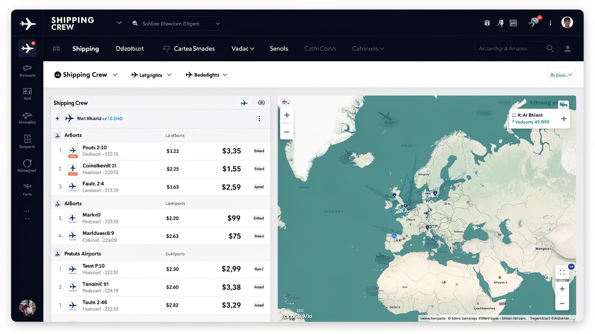Marine fares, in one search